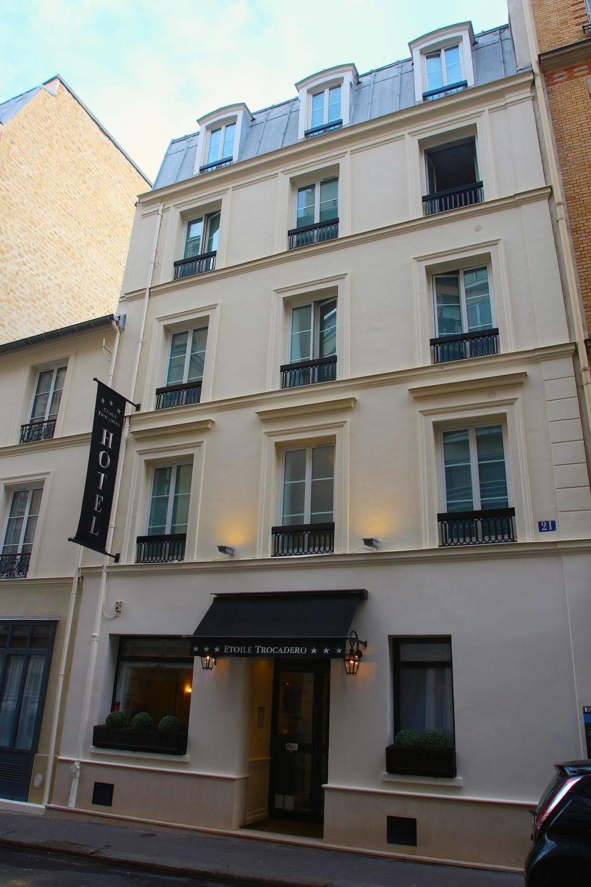 Hotel Etoile Trocadero Paris Bagian luar foto